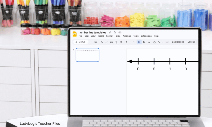 How to Make Number Lines in Google Slides