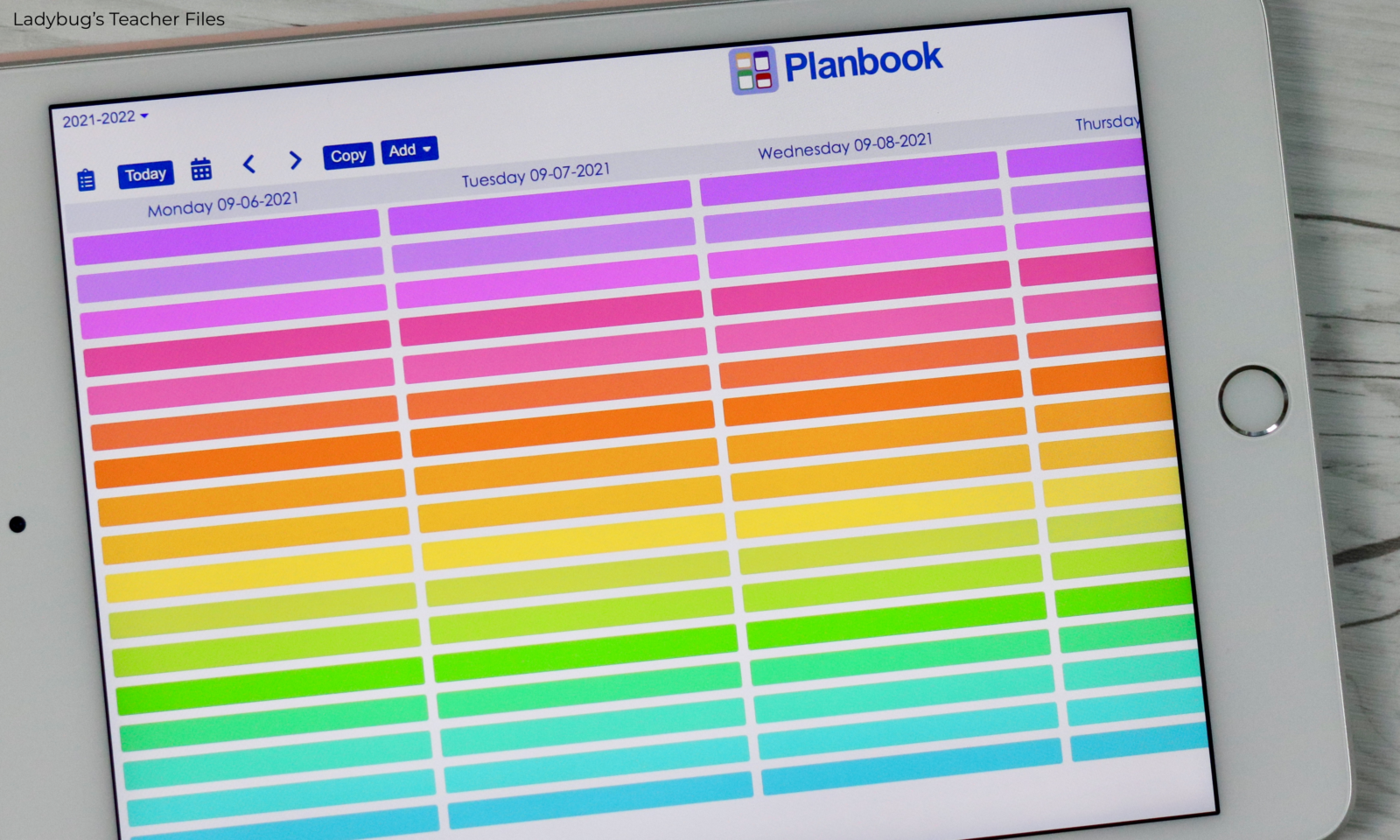 How to Add Custom Colors to Planbook.com