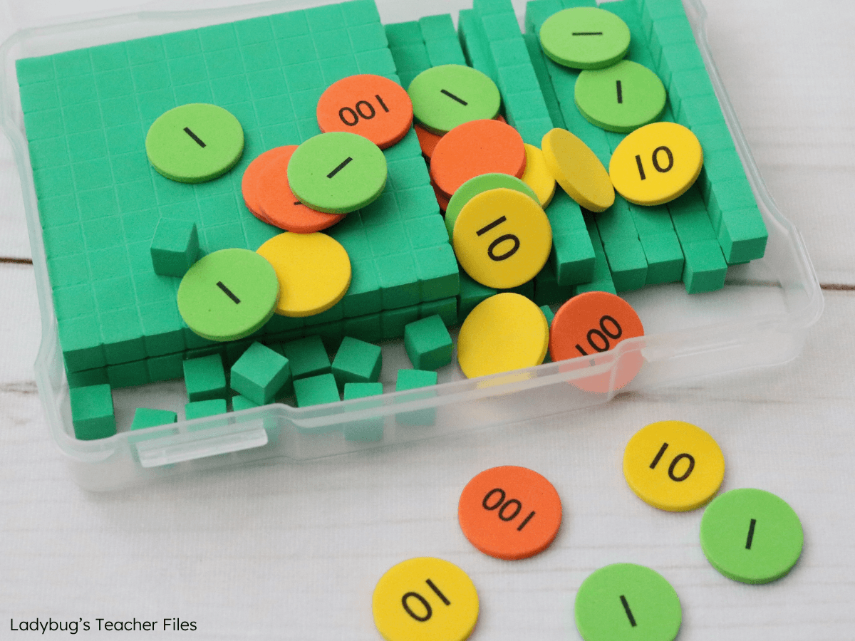 Math Manipulatives Storage: 2 Ideas to Save Time Every Day