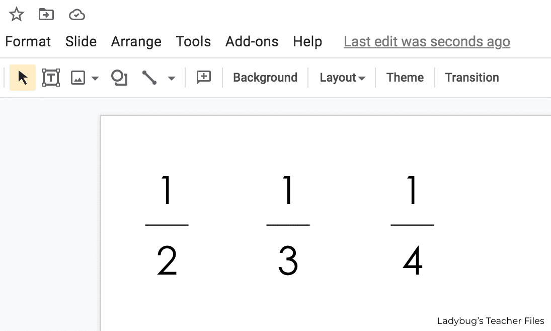 create benchmark fractions to reuse