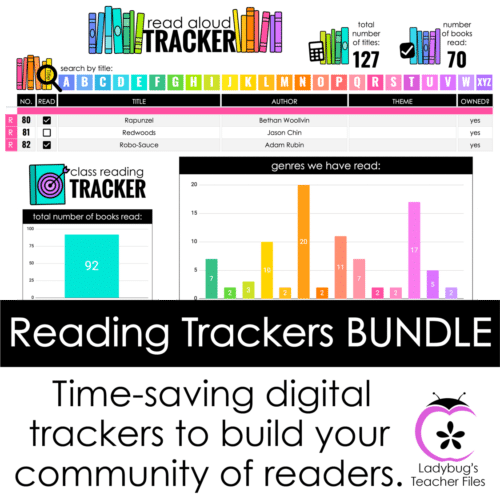 reading trackers bundle cover