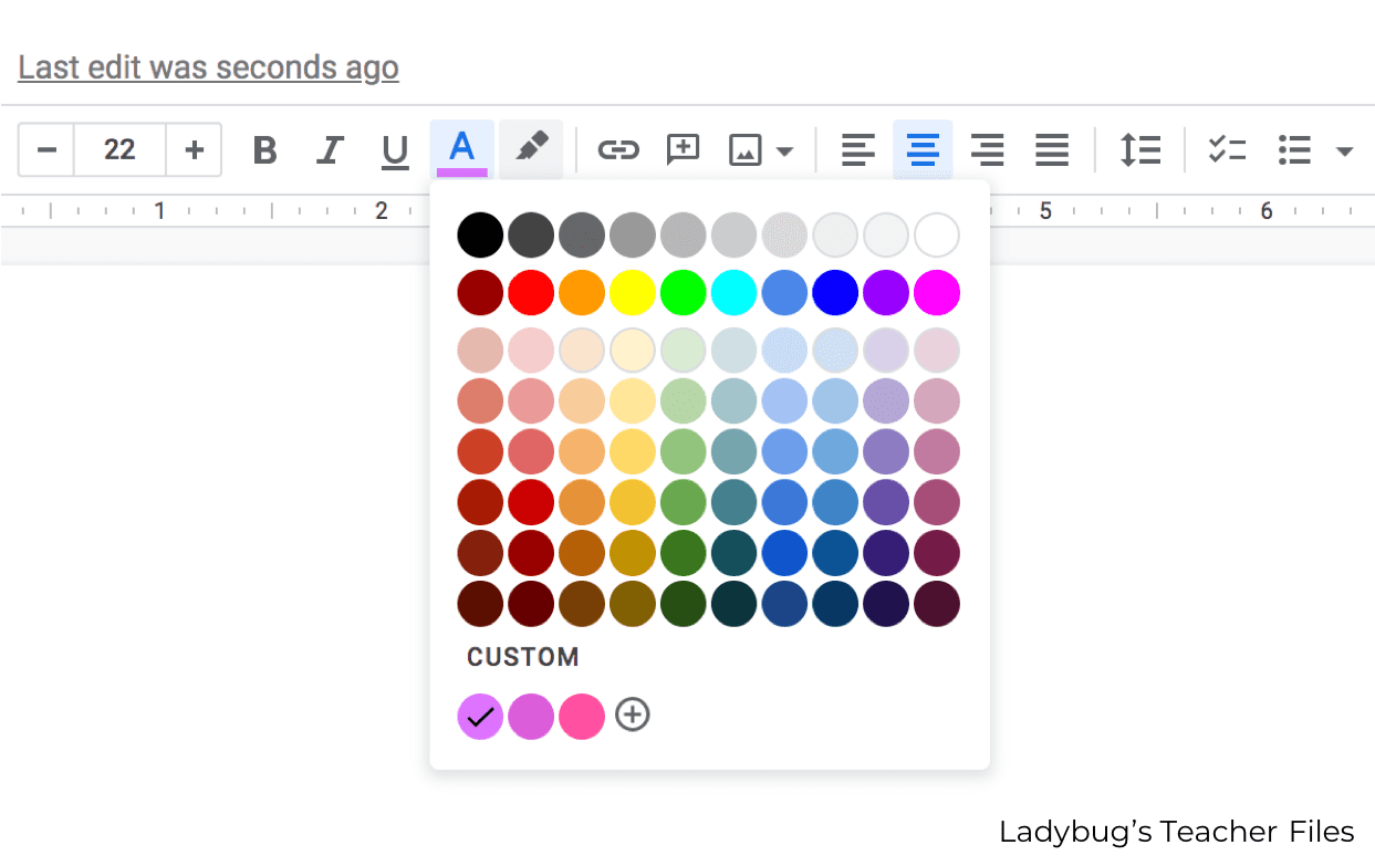 the colors are now stored in this doc