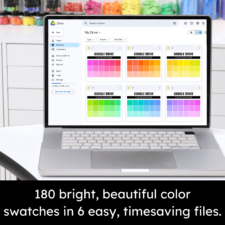 180 Custom Color Swatches