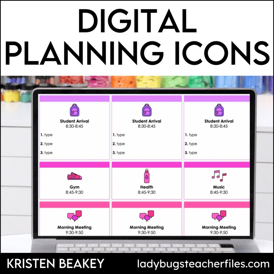 Digital Planning Icons