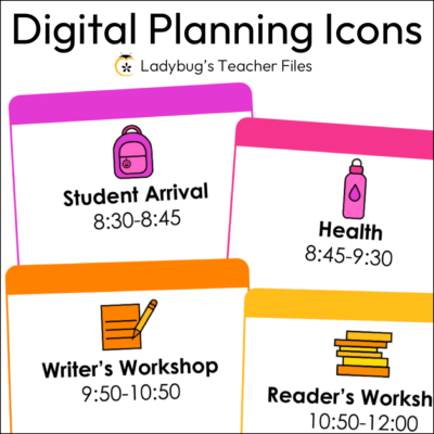 Digital Planning Icons