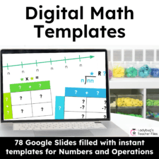 Numbers and Operations Digital Templates