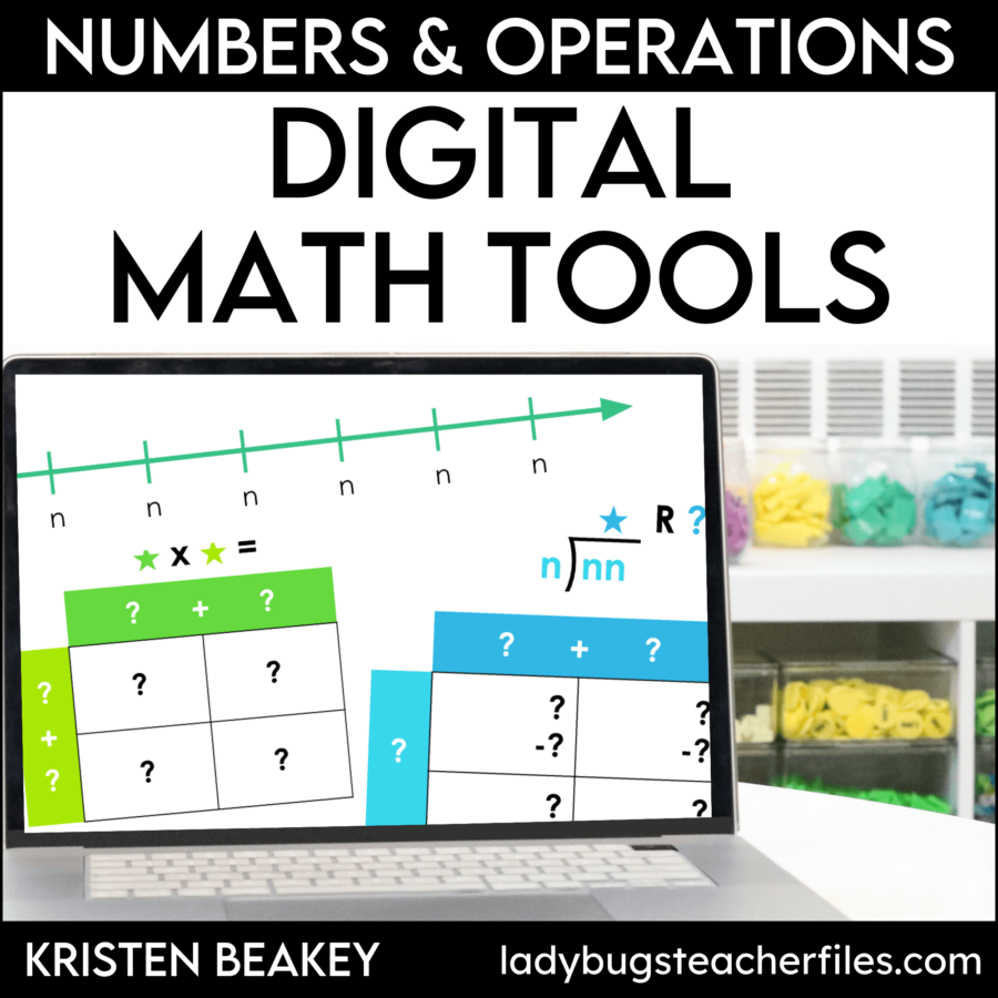 Numbers and Operations Math Tools