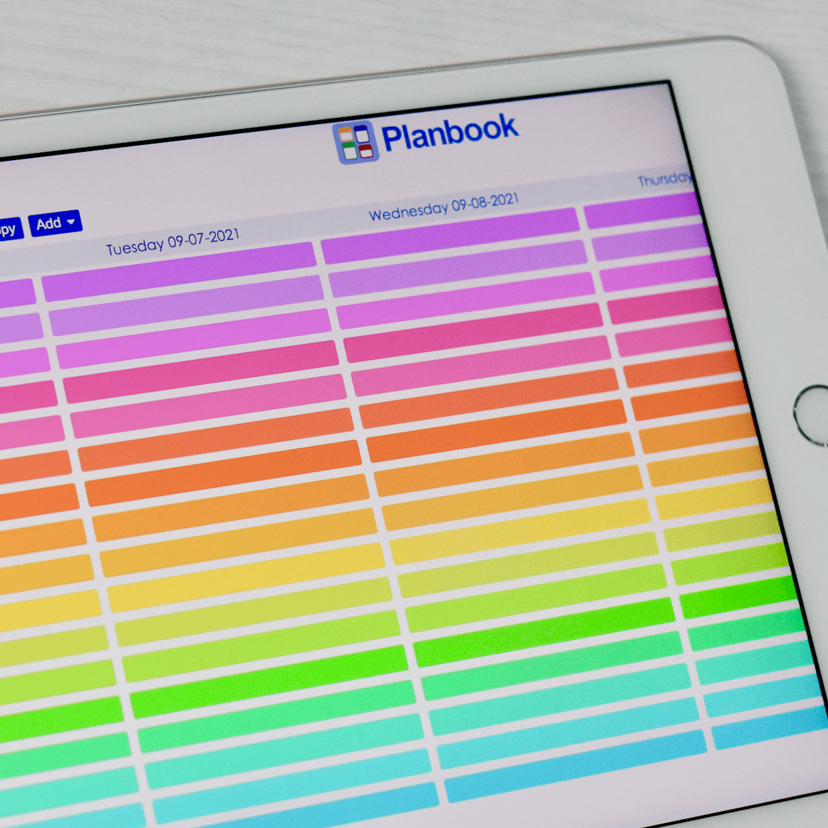 Adding Custom Colors to Planbook