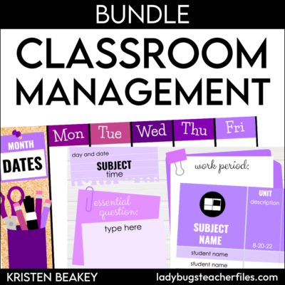 Google Classroom Management Bundle