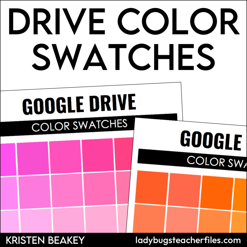 How to Create Custom Colors for Google Drive