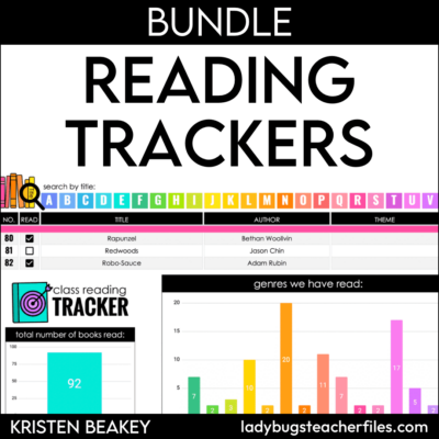 Digital Reading Trackers Bundle