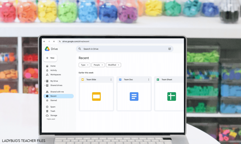 share files on google drive