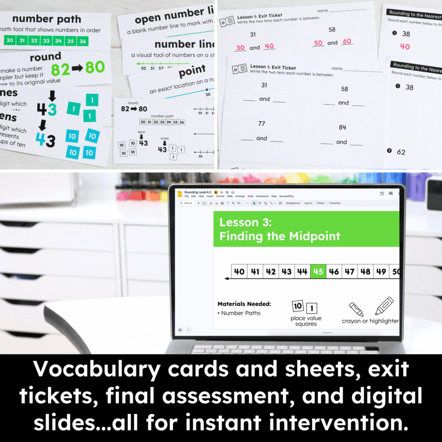 Level A Rounding Math Intervention Level A Rounding Math Intervention
