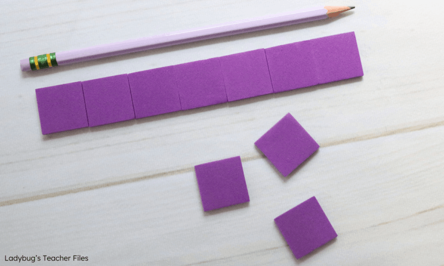 Virtual Color Tiles Math Introducing Color Tiles with 4 Open-Ended Questions