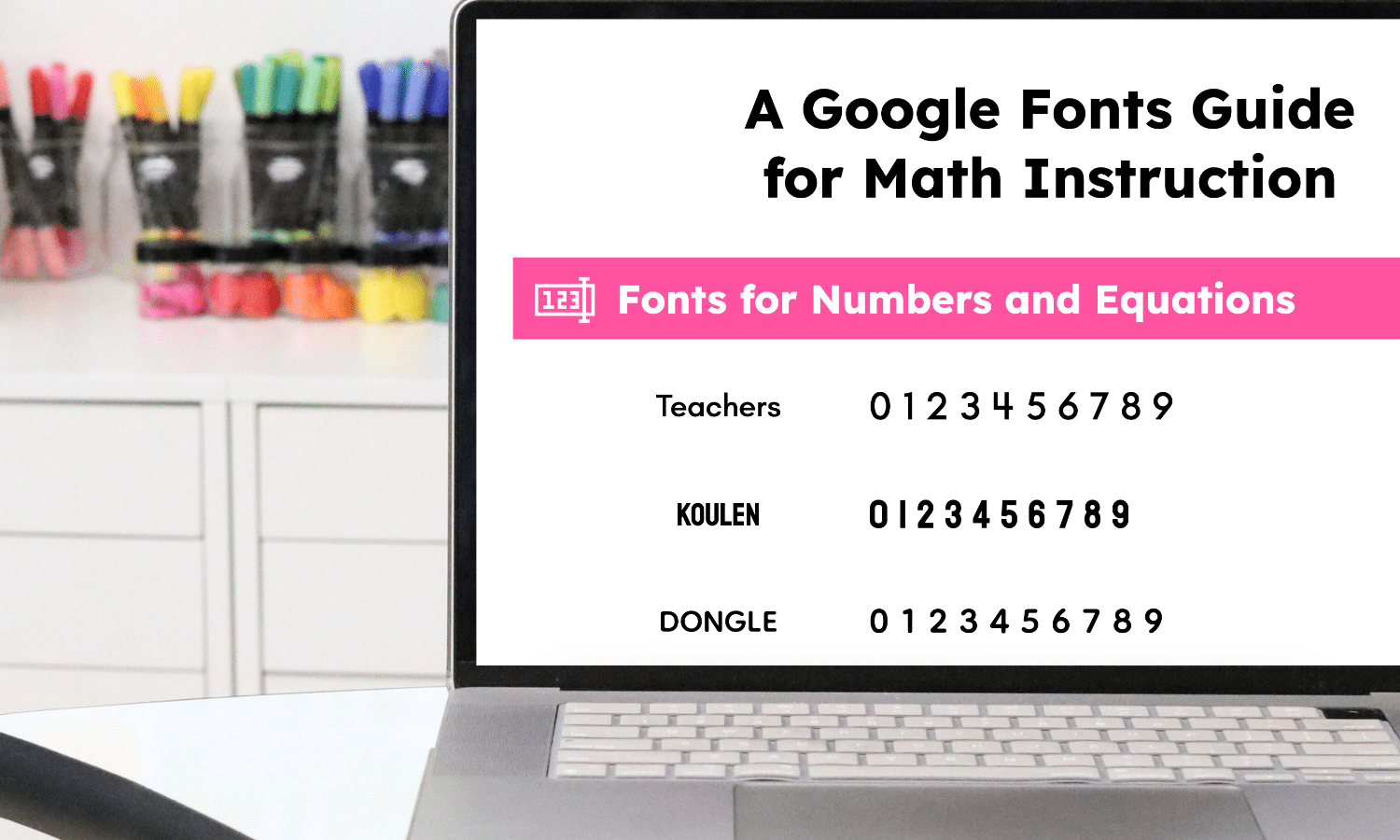 The Best Math Google Fonts for Clear Instruction