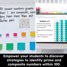 Prime and Composite Numbers to 100