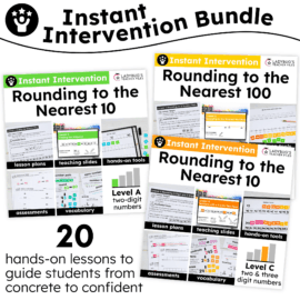 Rounding to the Nearest 10 and 100 Bundle