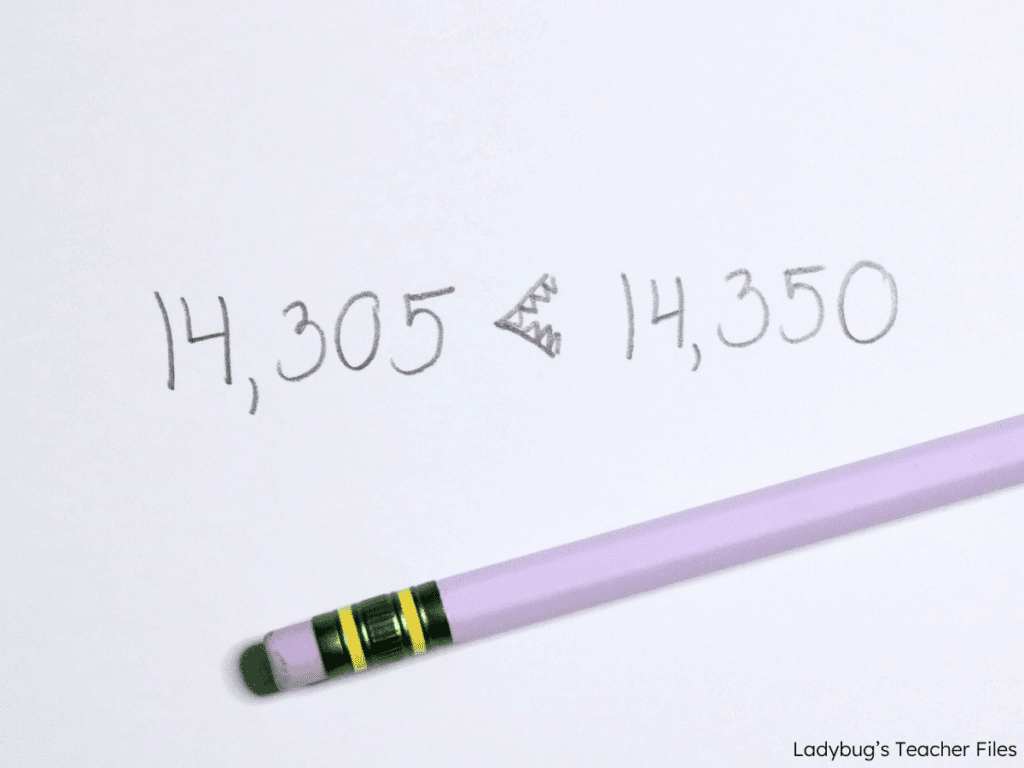 comparing numbers alligator